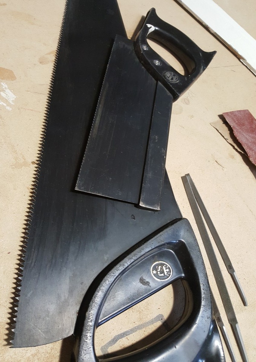 Saw Repairs for Unusual Saw and Sharpening